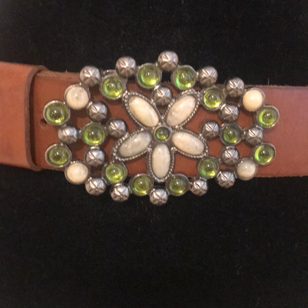 Hollister leather belt